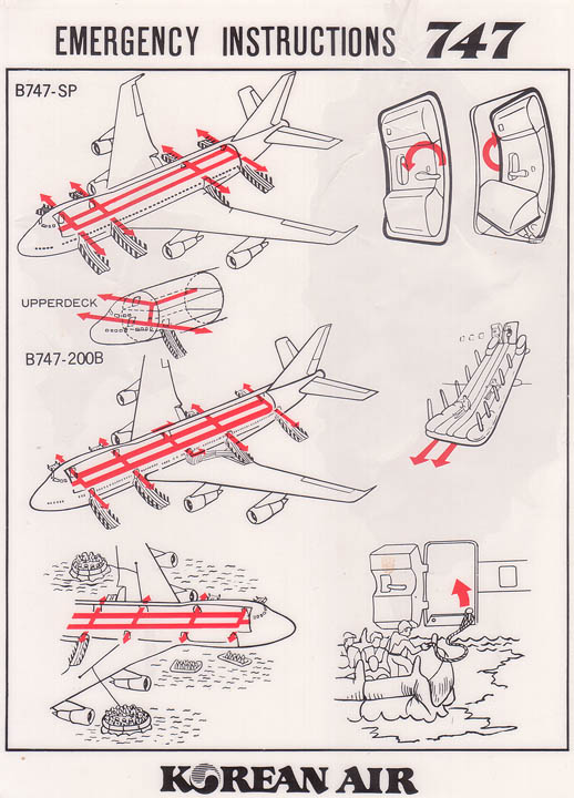 Airline Safety Card For korean air 747.jpg